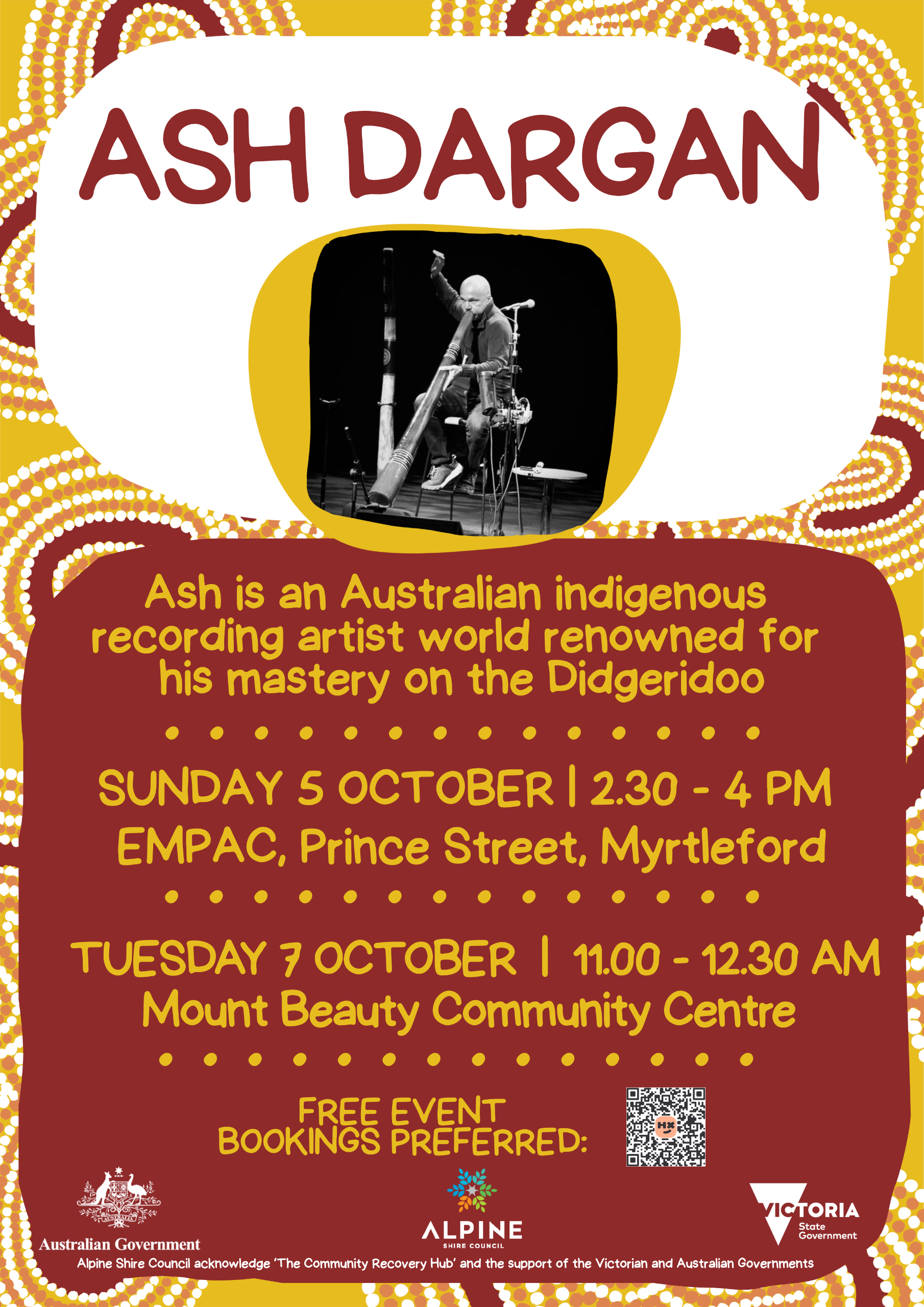 Ash Dargan Poster October